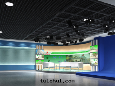 廣州市(shì)轻工高(gāo)級技工学校(xiào)校(xiào)園(yuán)電(diàn)視台(tái)演播室(shì)装修改造