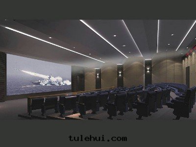 海(hǎi)軍指挥学院(yuàn)影視廳建築聲学装修、LED屏、燈(dēng)光音(yīn)響程